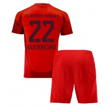 Bayern Munich Raphael Guerreiro #22 Hjemmedraktsett Barn 2024-25 Kortermet (+ korte bukser)